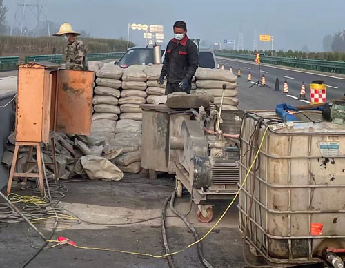 霍城高速公路高压注浆